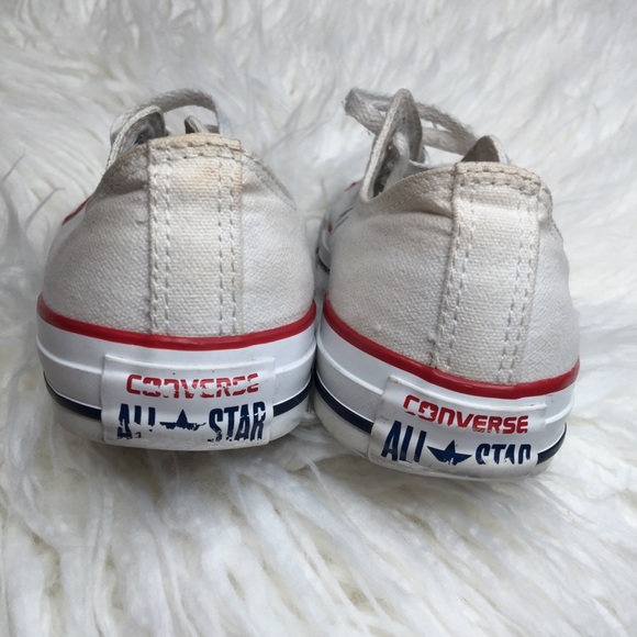 White Converse Shoes - Picture 6 of 8